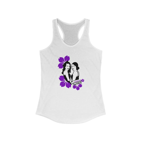 Spring fling purple Racerback Tank