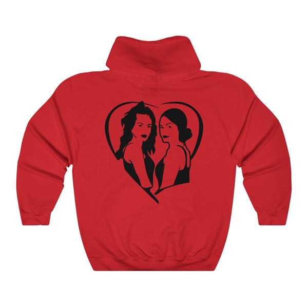 Heart Hooded Sweatshirt