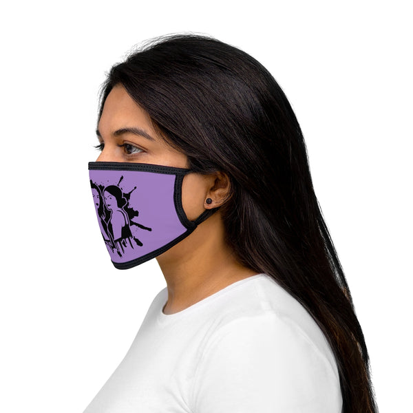 Purple Paint Face Mask