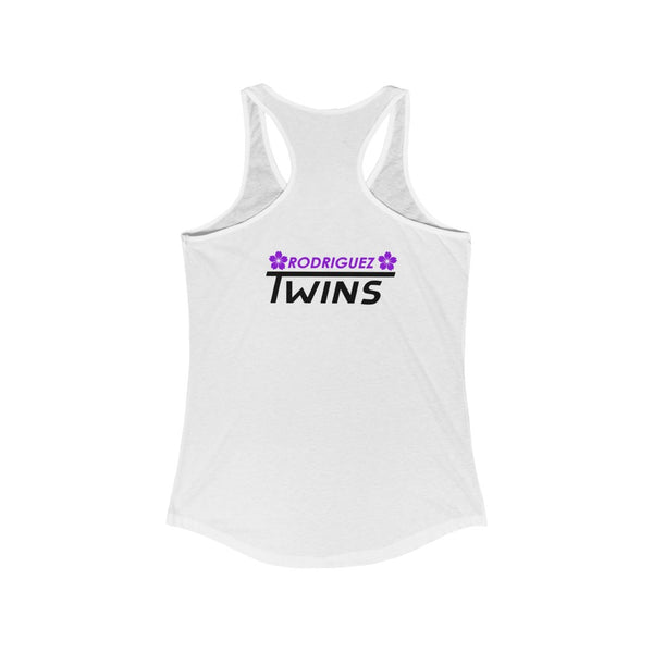 Spring fling purple Racerback Tank