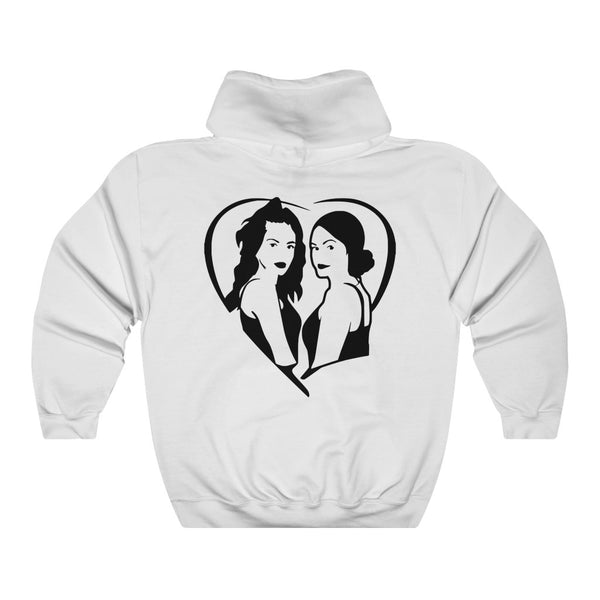 Heart Hooded Sweatshirt