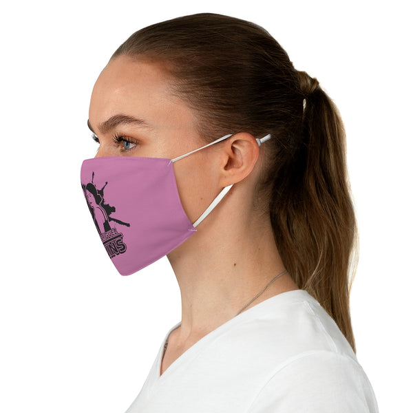 Pink Fabric Face Mask