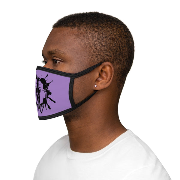 Purple Paint Face Mask