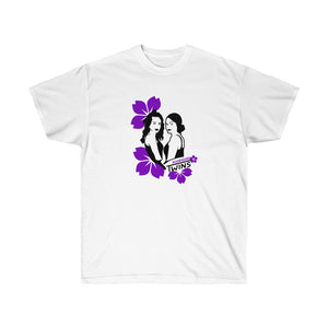 Purple blossom Cotton Tee