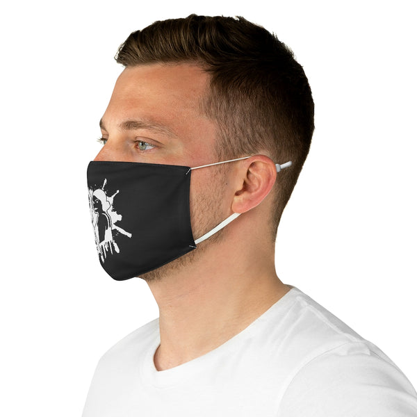 Black Adjustable Face Mask