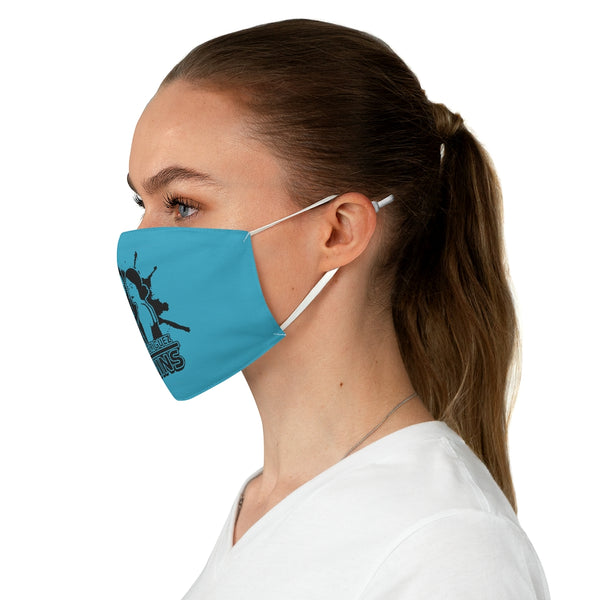 Blue Adjustable Face Mask