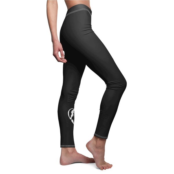 Women's Black Casual Leggings