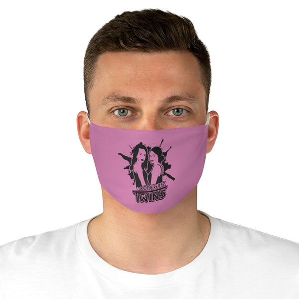 Pink Fabric Face Mask