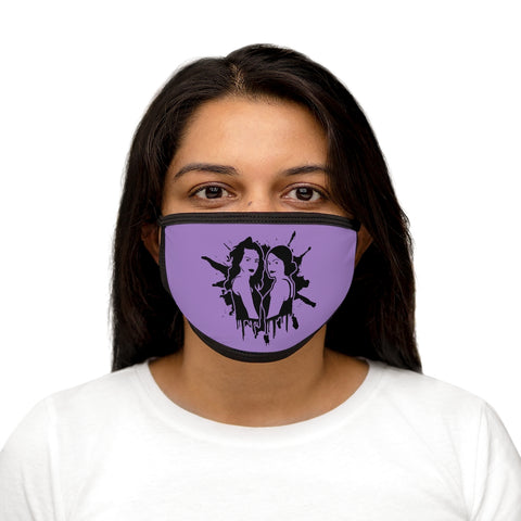 Purple Paint Face Mask