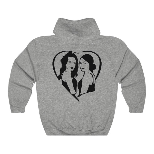 Heart Hooded Sweatshirt