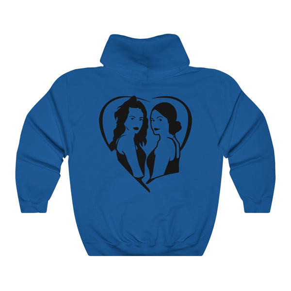 Heart Hooded Sweatshirt