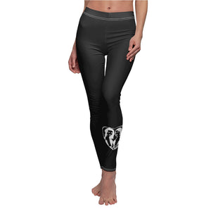 Women's Black Casual Leggings