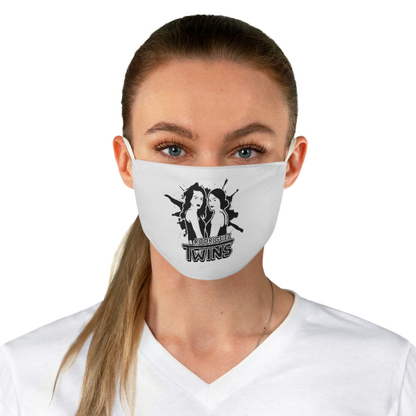 White Adjustable Face Mask