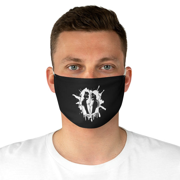 Black Adjustable Face Mask