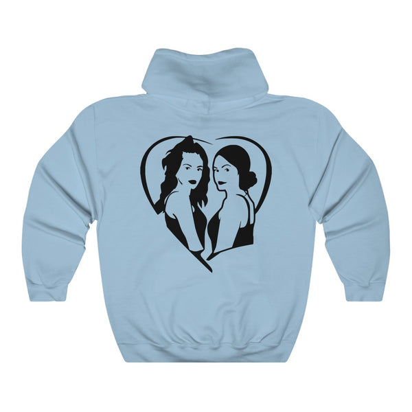 Heart Hooded Sweatshirt