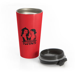 Red Stainless Steel Travel Mug