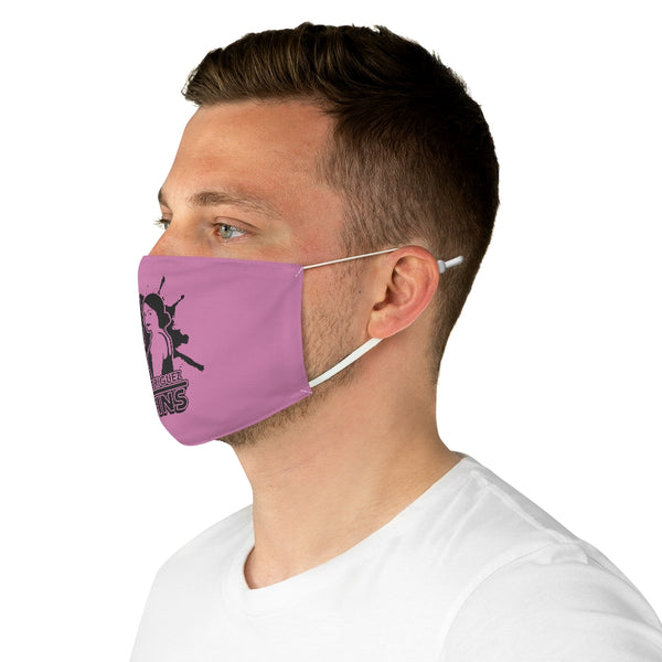 Pink Fabric Face Mask