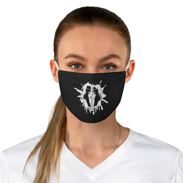 Black Adjustable Face Mask