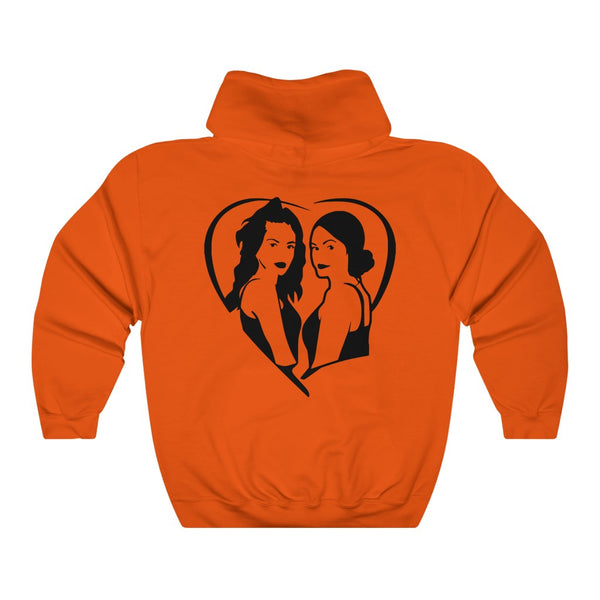 Heart Hooded Sweatshirt