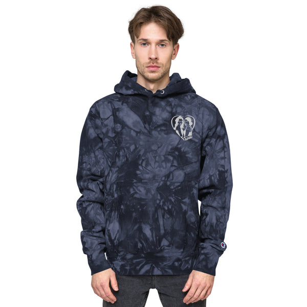 Unisex Champion tie-dye hoodie